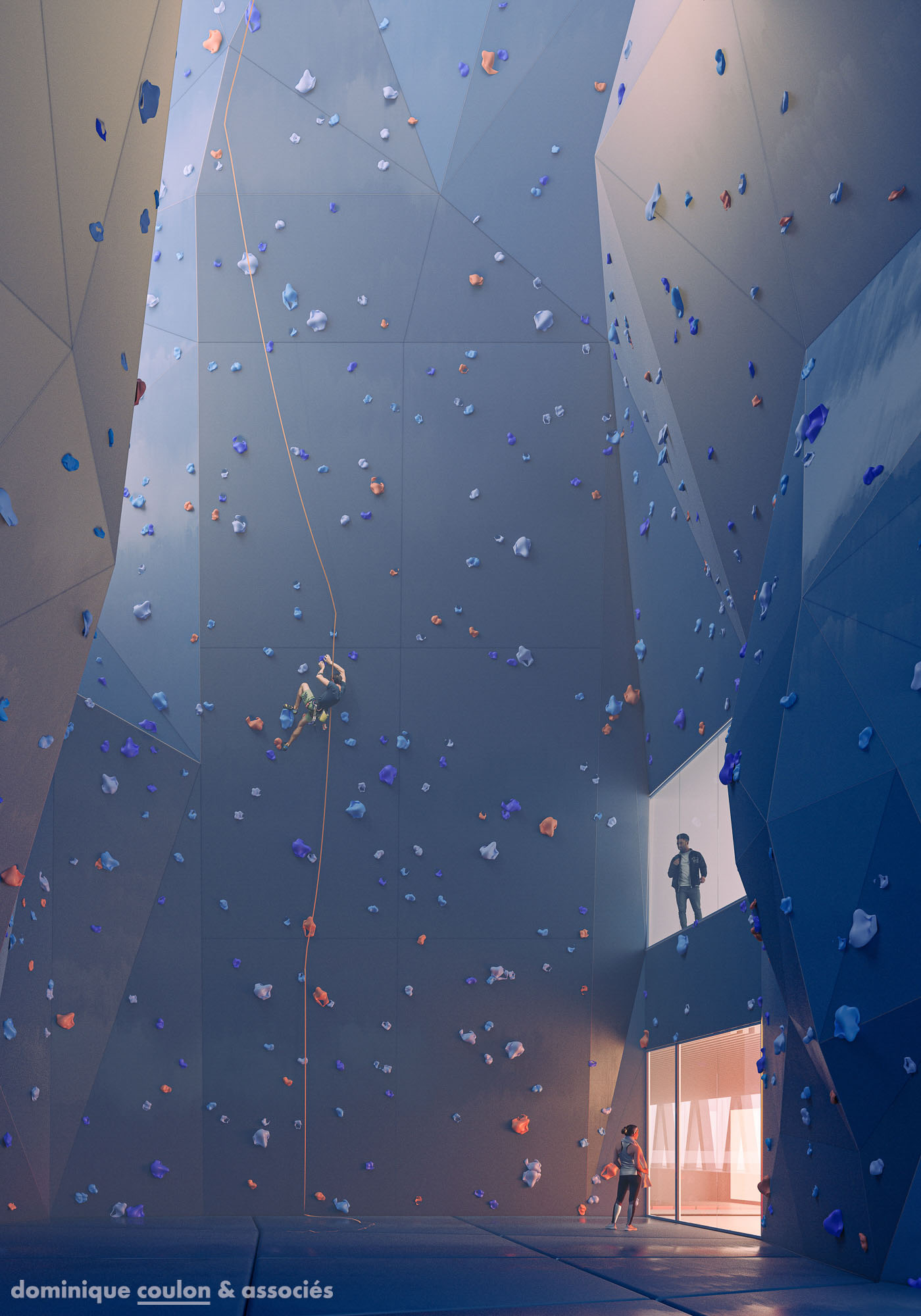 Mur d'escalade